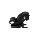 ISOFIX autosedačka Mama Kiddies® Turbo Wings otočná o 360° (40–150 cm) v tmavě šedé barvě + dárek – sluneční clona, opěrka zad