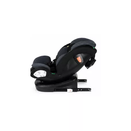 ISOFIX autosedačka Mama Kiddies® Turbo Wings otočná o 360° (40–150 cm) v tmavě šedé barvě + dárek – sluneční clona, opěrka zad