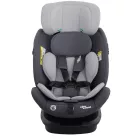 ISOFIX autosedačka Mama Kiddies® Turbo Wings otočná o 360° (40–150 cm) v šedé barvě + dárek – sluneční clona, opěrka zad