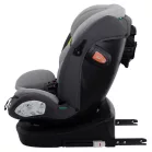ISOFIX autosedačka Mama Kiddies® Turbo Wings otočná o 360° (40–150 cm) v šedé barvě + dárek – sluneční clona, opěrka zad