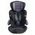 Dětská bezpečnostní autosedačka Mama Kiddies Turbo (9-36 kg), šedo-černá