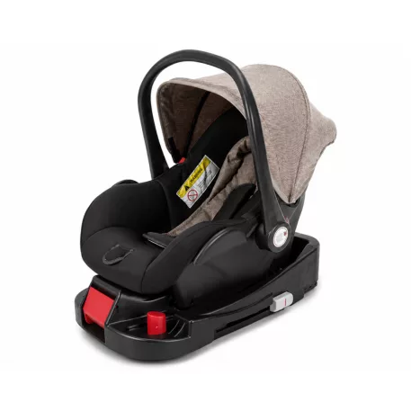 ISOFIX základna s autosedačkou (vajíčkem) Mama Kiddies Evening Star Black Edition.