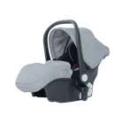 Autosedačka (vajíčko) Mama Kiddies Evening Star Black Edition i-Size v šedé barvě.