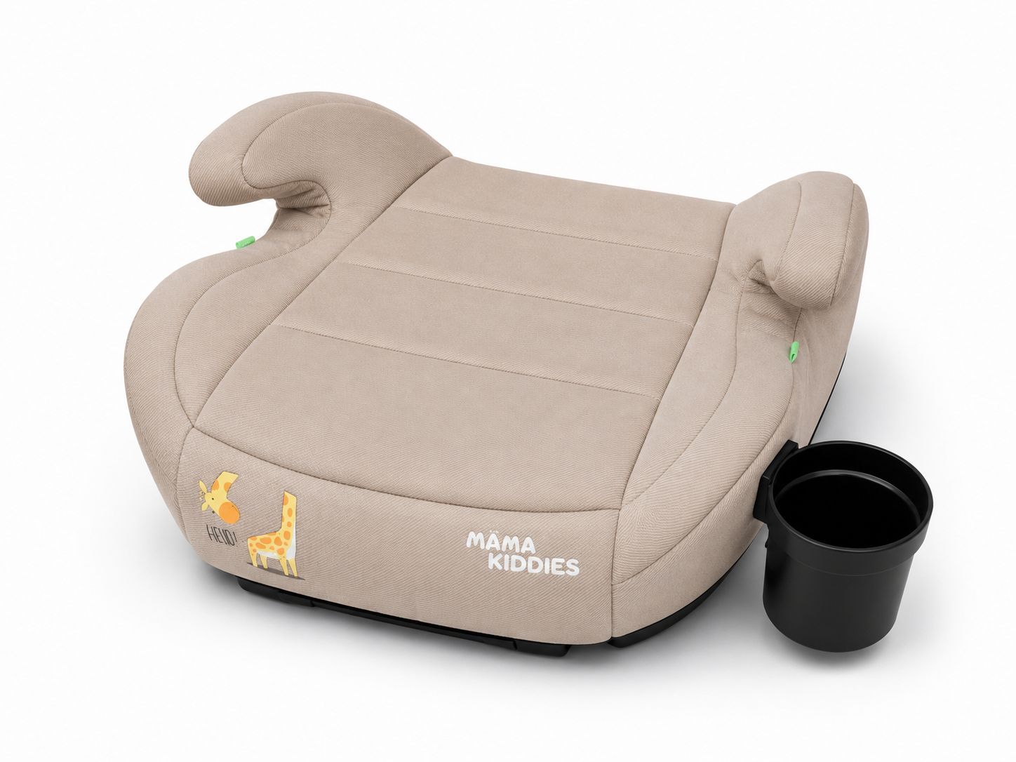 Béžový podsedák do auta Mama Kiddies i-Size HappyRide ISOFIX